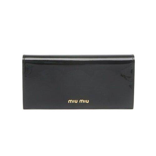 ミュウミュウ MIU MIU 長財布 エナメル革 5M1109-3CJ-HOY