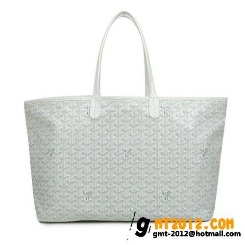 ゴヤール トートバッグ サンルイPM 白 GOYARD-004