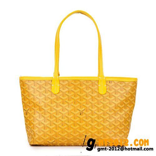 ゴヤール トートバッグ ミニサンルイGM イエロー GOYARD-002