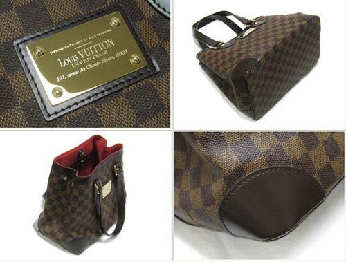 ルイヴィトン LV バッグ ダミエ ハムプステッド PM N51205