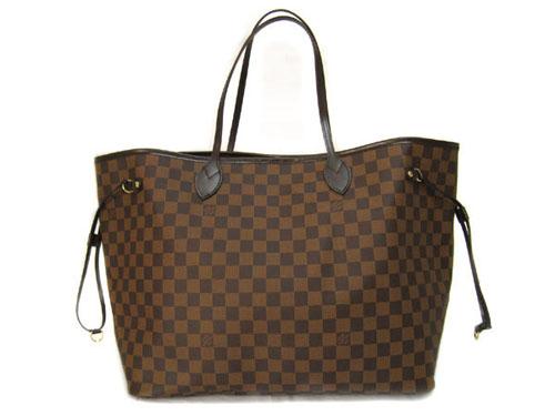 ルイヴィトン ダミエ ＬＶ バッグ トートバッグ ネヴァーフルPM エベヌ N51109