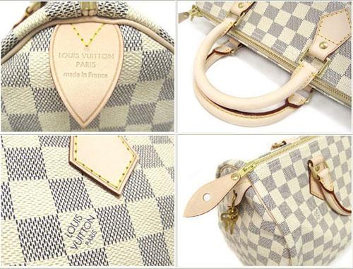 ルイヴィトン LV バッグ ダミエアズール ハンドバッグ スピーディ30 N41533