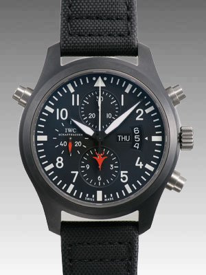 IWC パイロットウォッチ ダブルクロノグラフ トップガン IW379901