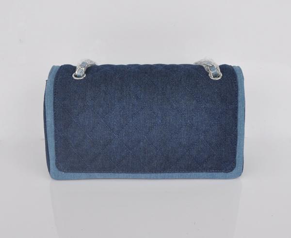 シャネル デニム ハンドバッグ チェーンバッグ FLAP BAG A92216