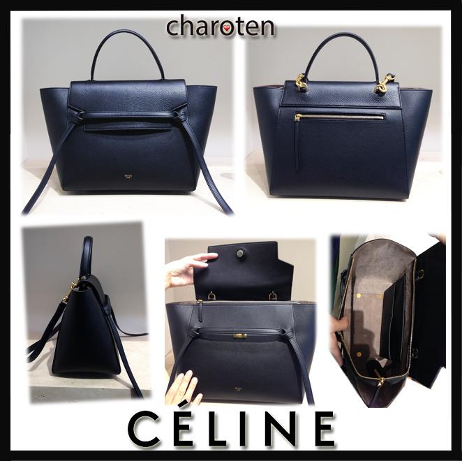 CELINE【175523VVB】2014 入手困難 セリーヌコピーBelt Bag in Natural Calfskin