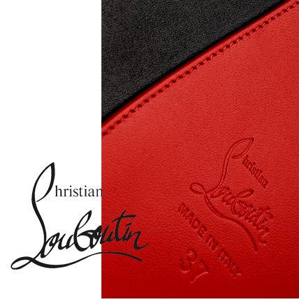 新作 Christian Louboutin ルブタン スタッズ 折りたたみ財布