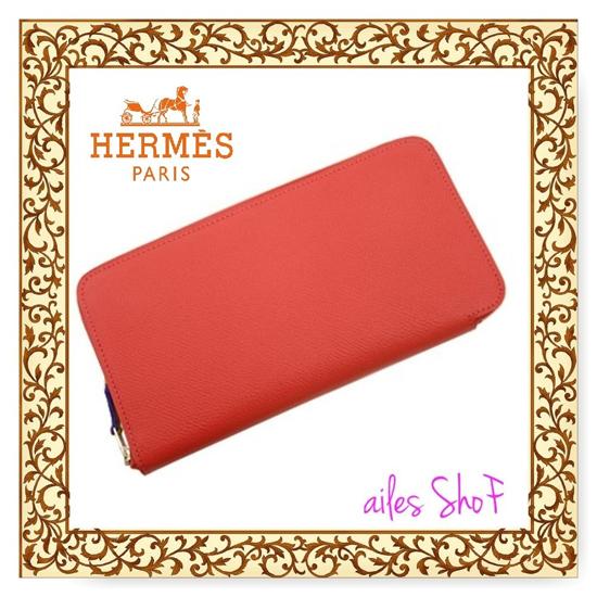 送料無料★Hermes 長財布 シルクイン 16041506