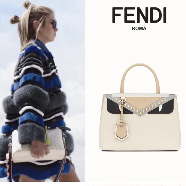 FENDI トートバッグ コピー 8BH253A1KGF07NN バッグ バグズ プチトゥージュール