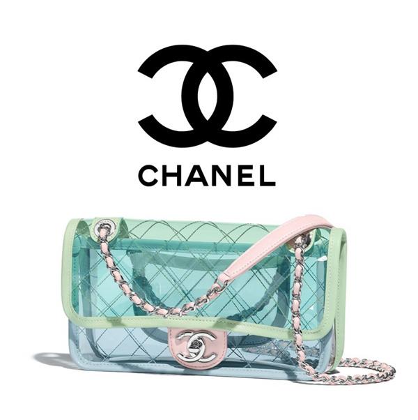 新作 CHANEL シャネルスーパーコピー クリアバッグ CC×チェーン A57408 Y83559 C2488