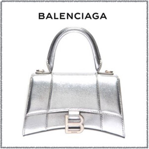 【BALENCIAGA】定番人気★バレンシアガ ショルダーバッグ コピー アワーグラストップ ハンドルバッグ XS 5928331JR1Y8110