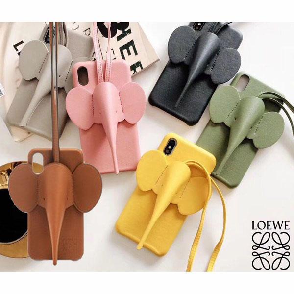 【LOEWE ロエベ iPhoneケース コピー】iPhone ケース エレファント Elephant キャンディ C719C80X01