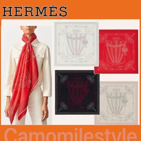 【HERMES】カレジェアン ブランデンブルク飾り・ドット  201020C10