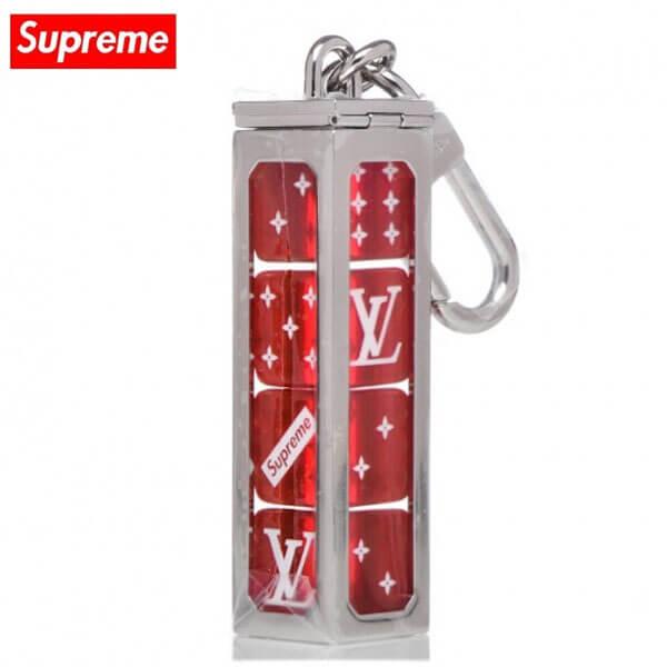 ルイヴィトン シュプリーム 偽物 Supreme 偽物 Supreme X LOUIS VUITTON KEYCHAIN201116CC03